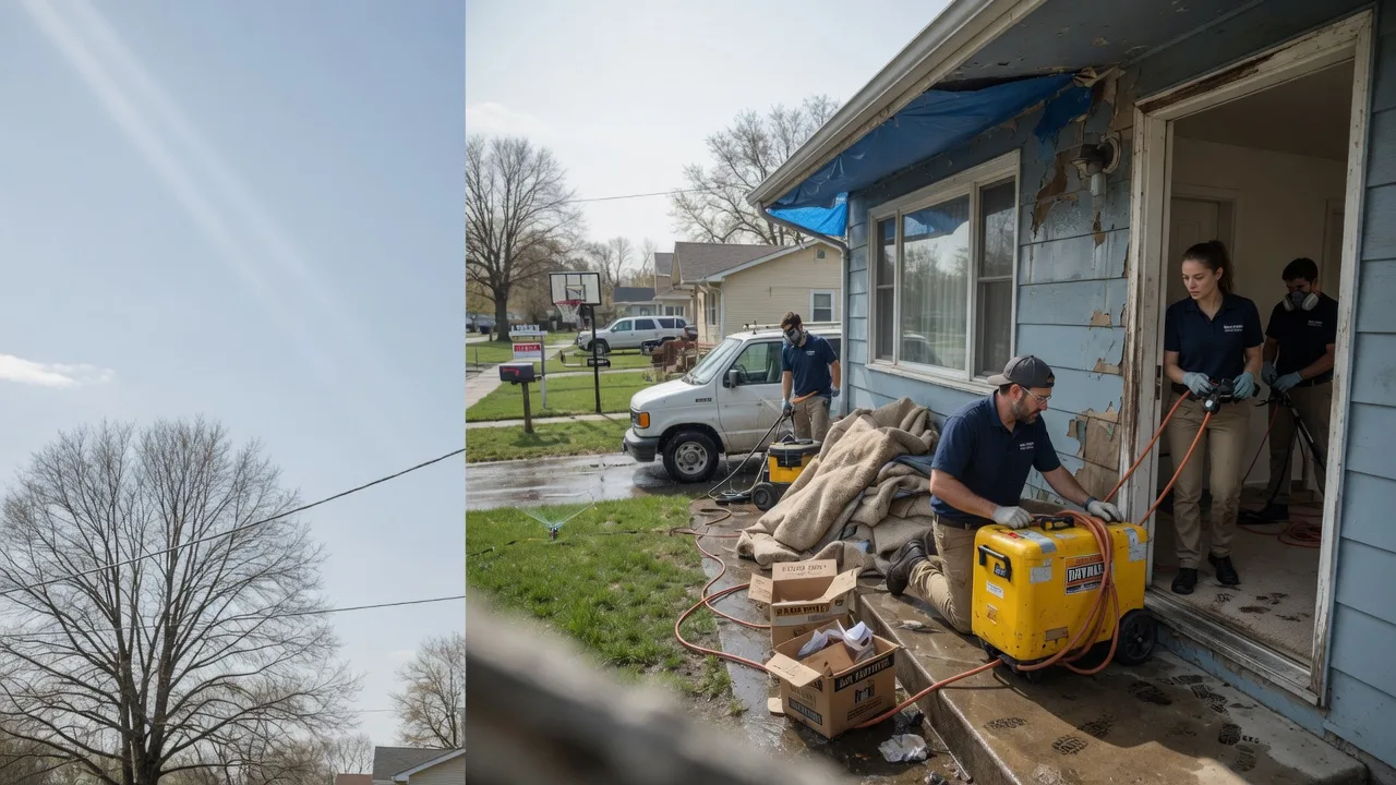 Basement Flood Cleanup in Strang, NE near me